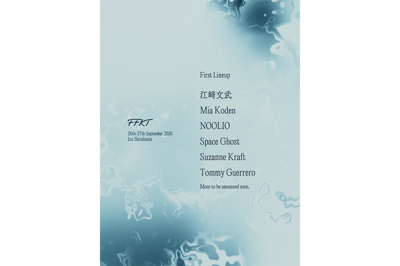 トミー・ゲレロや江﨑文武ら出演 ── FFKT 2026 Izu Shirahama が第1弾ラインアップを発表