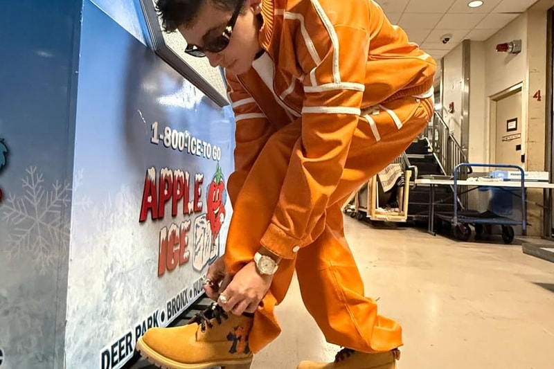 Fit Check: Chrome Hearts Timmy Is Back With a Custom Orange Track Suit and the Revival of His Blue and Orange Knicks Timbs