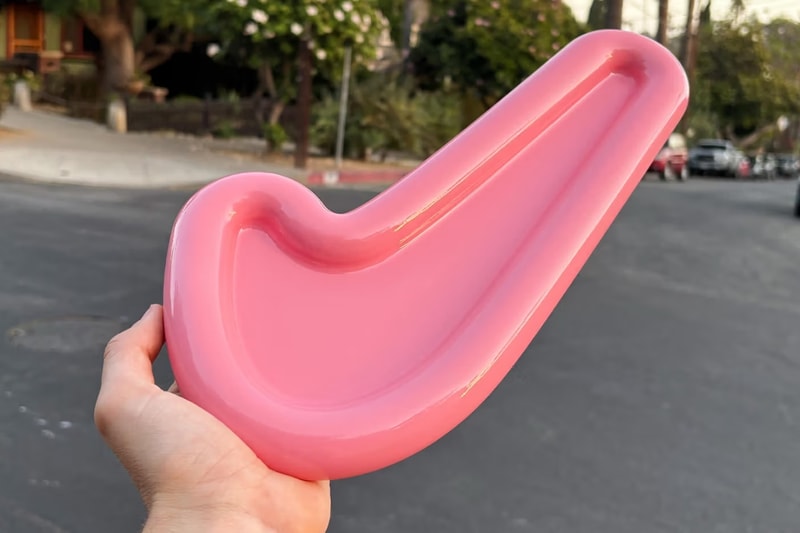 Gustaf Westman Gives Nike's Swoosh a Pink Makeover