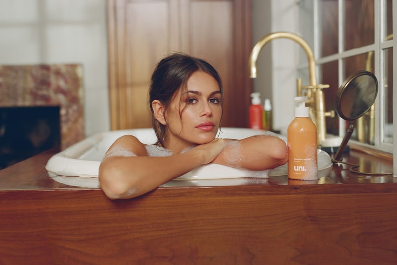 Kaia Gerber Links up With Body Care Brand Uni