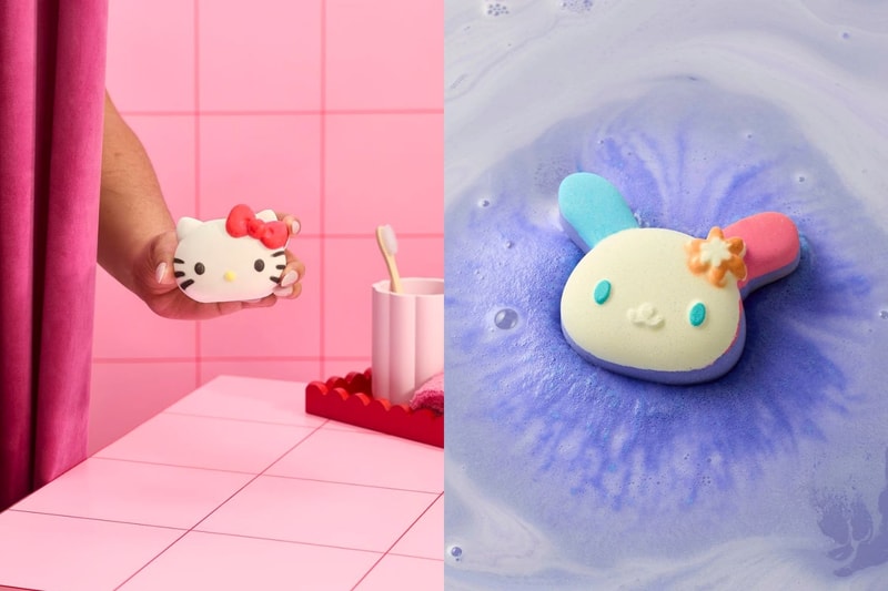 一邊泡澡一邊被可愛療癒！Lush 再度聯名 Sanrio，加入三款人氣角色
