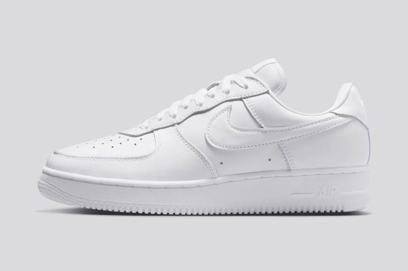 Nike Air Force 1 Low ‘01 “Triple White” の公式ビジュアルをチェック