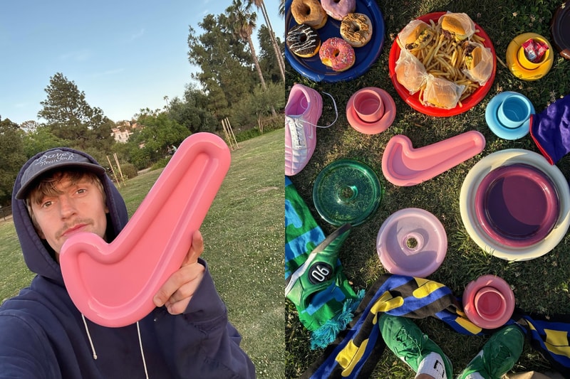 Nike logo 變成粉紅陶瓷家品：Gustaf Westman x Nike 聯名系列，這次能搶到嗎？