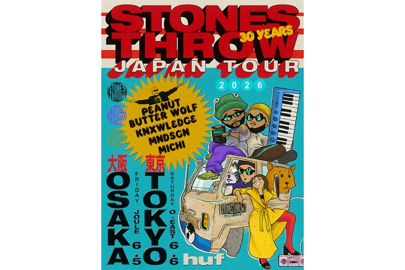 Stones Throw が設立30周年を記念したジャパンツアーを開催 ── Manhattan Records にてポップアップも実施