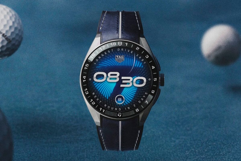 TAG Heuer 攜手 TaylorMade 推出高爾夫專用 Connected 智慧腕錶