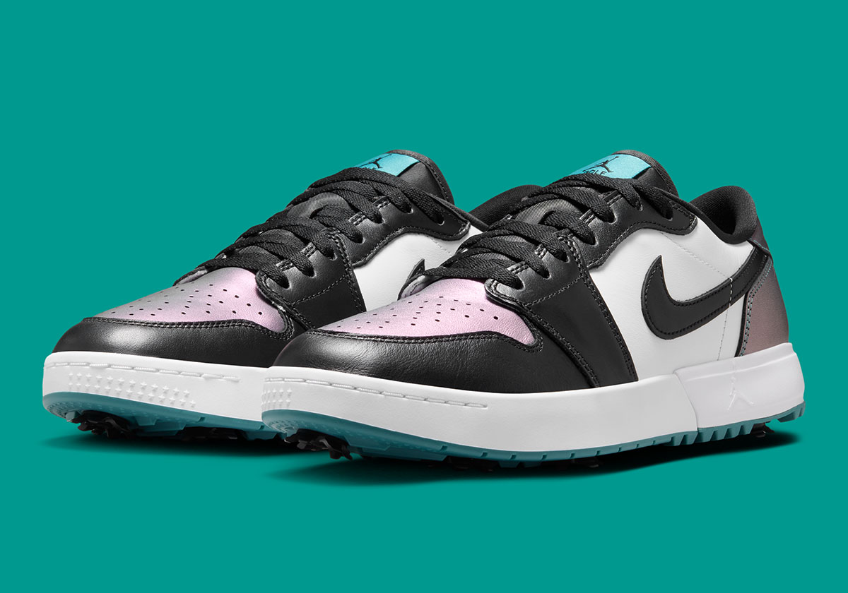 The Air Jordan 1 Low Golf “Chameleon” Draws From A 2017 All-Star Release