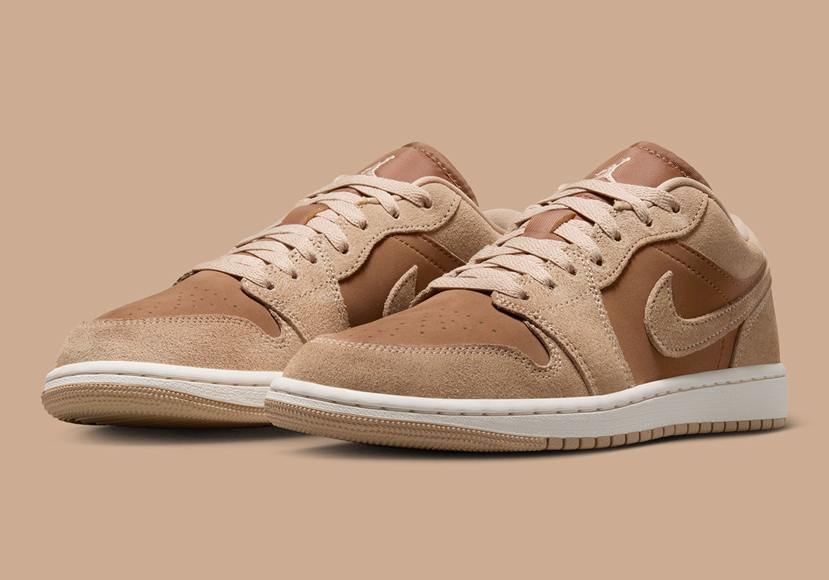 The Air Jordan 1 Low Looks To Autumn In “Legend Medium Brown”