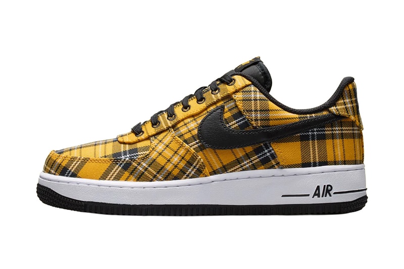 This Yellow Plaid Nike Air Force 1 Low Brings Cher’s Iconic Outfit to Your Feet