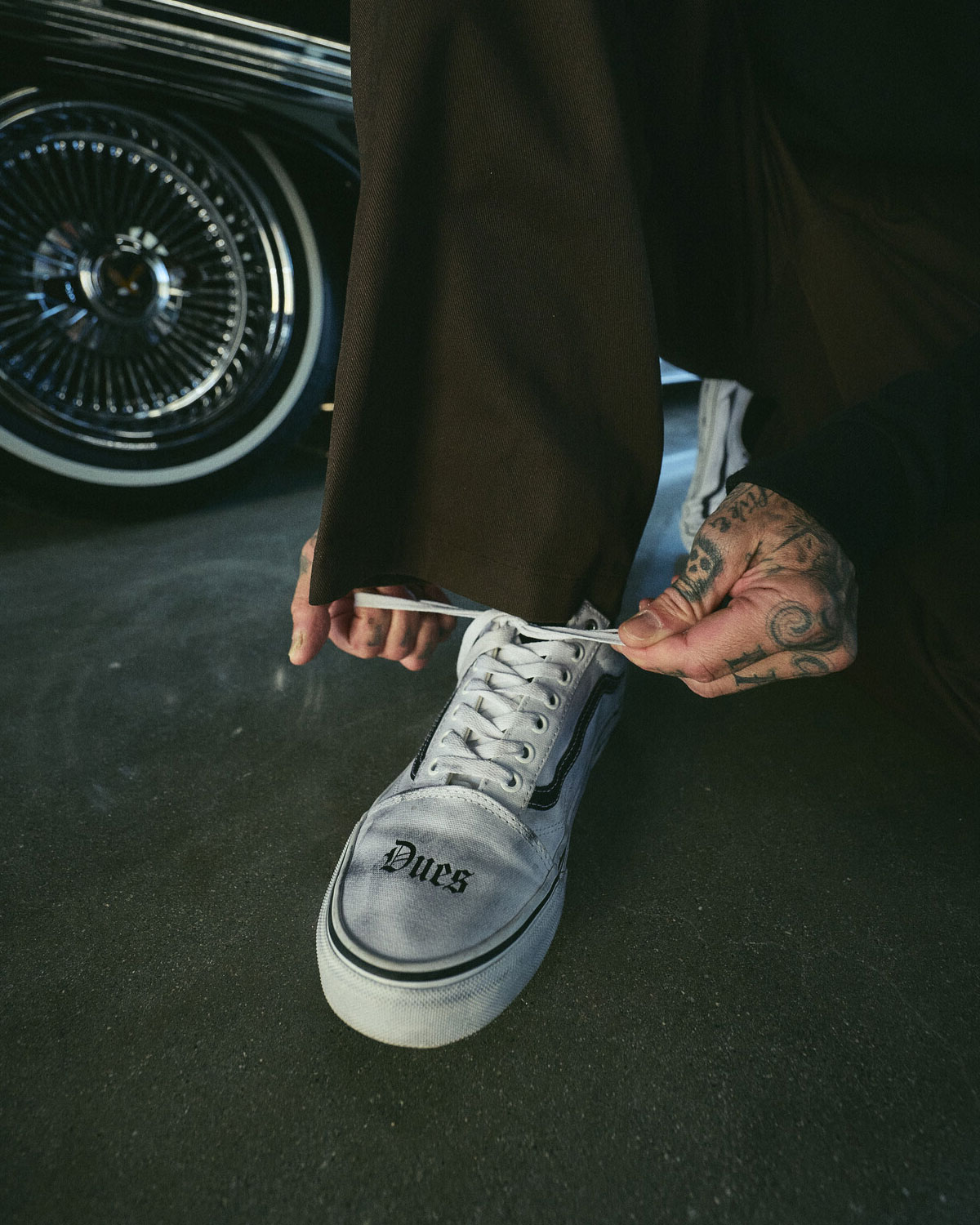 Travis Barker Gives An Encore With White Vans Old Skool Collaboration