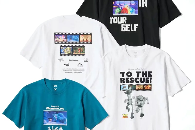 Uniqlo UT x Pixar が40周年を祝うグラフィックTシャツコレクションが登場