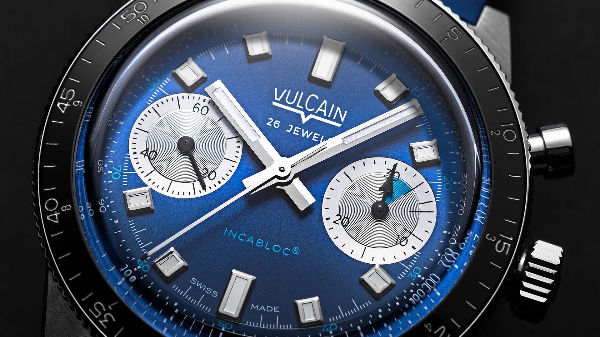 Vulcain Dug a Forgotten Dive Chronograph Out of the Archives. The Deep Blue Version Is the One to Get