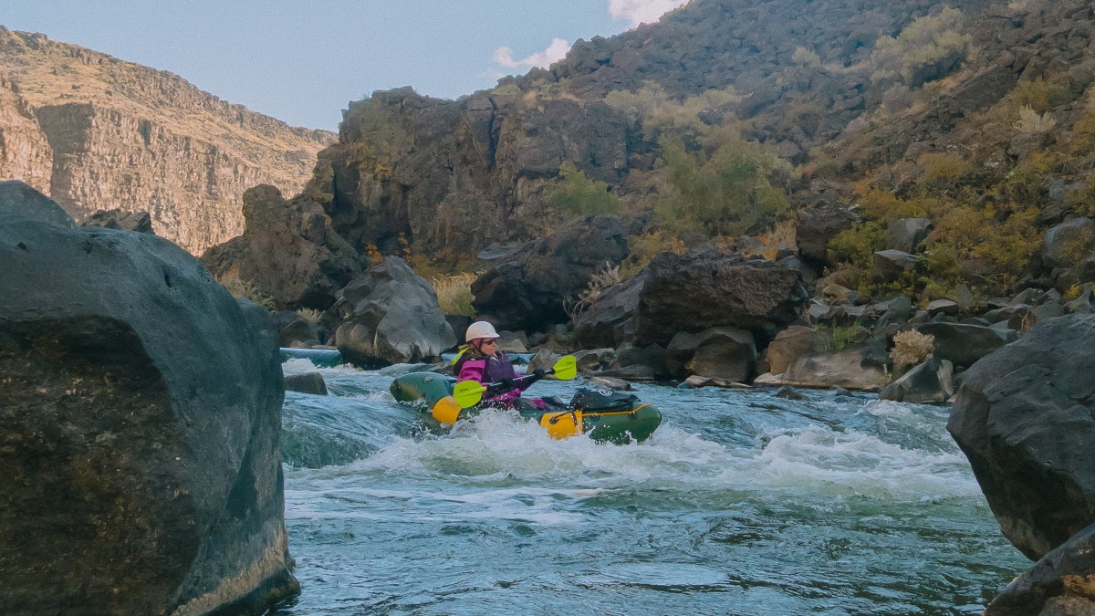When the Water Is Low, a Packraft Will Go